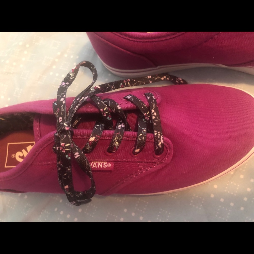 Magenta Vans